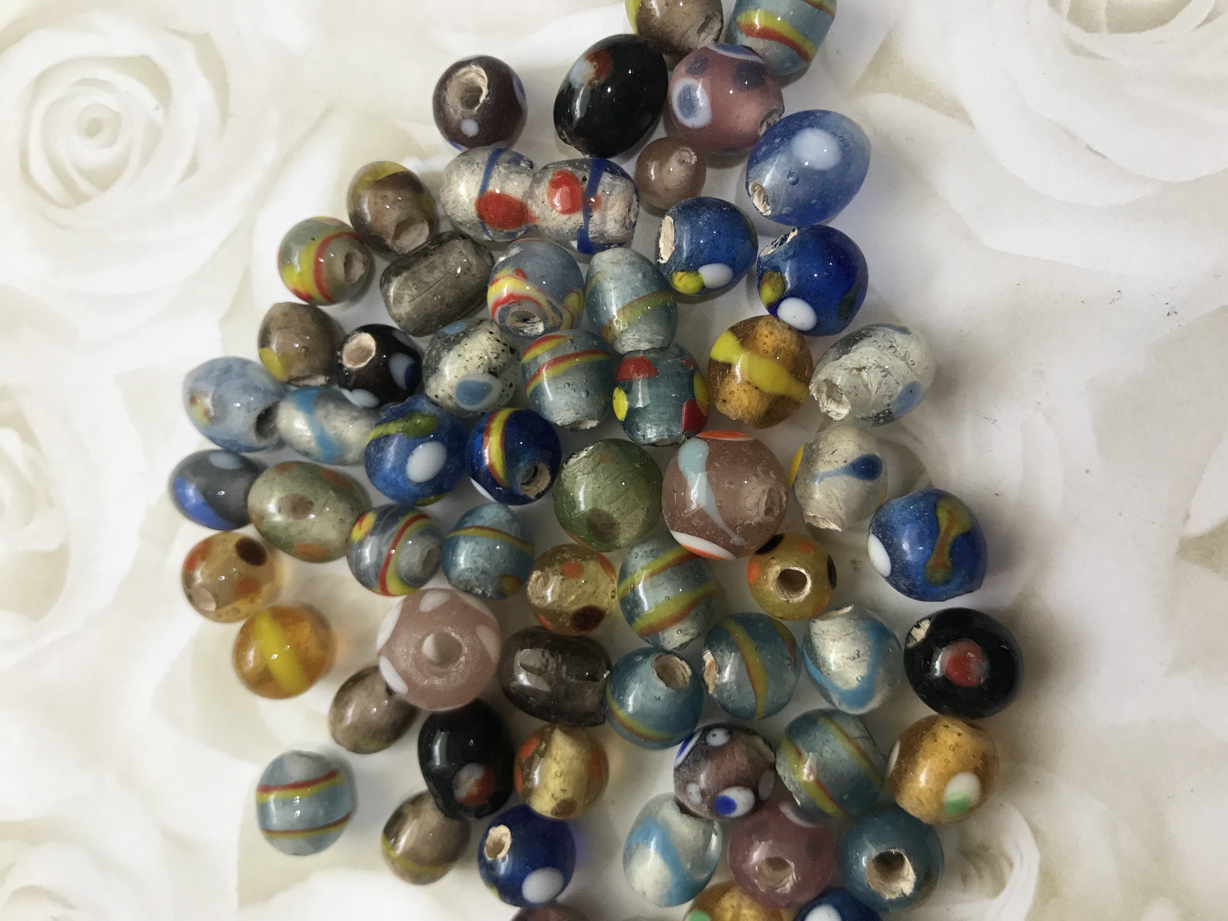 Multi Coloured Indian Glass Mix