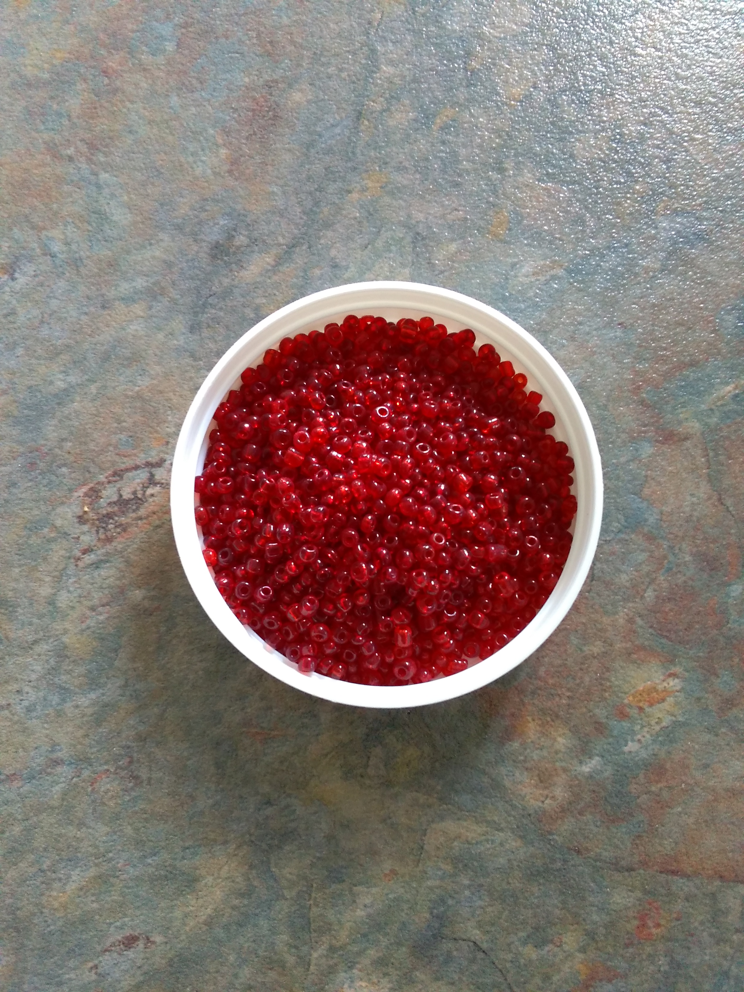 Dark Red 8/0 Seed Beads