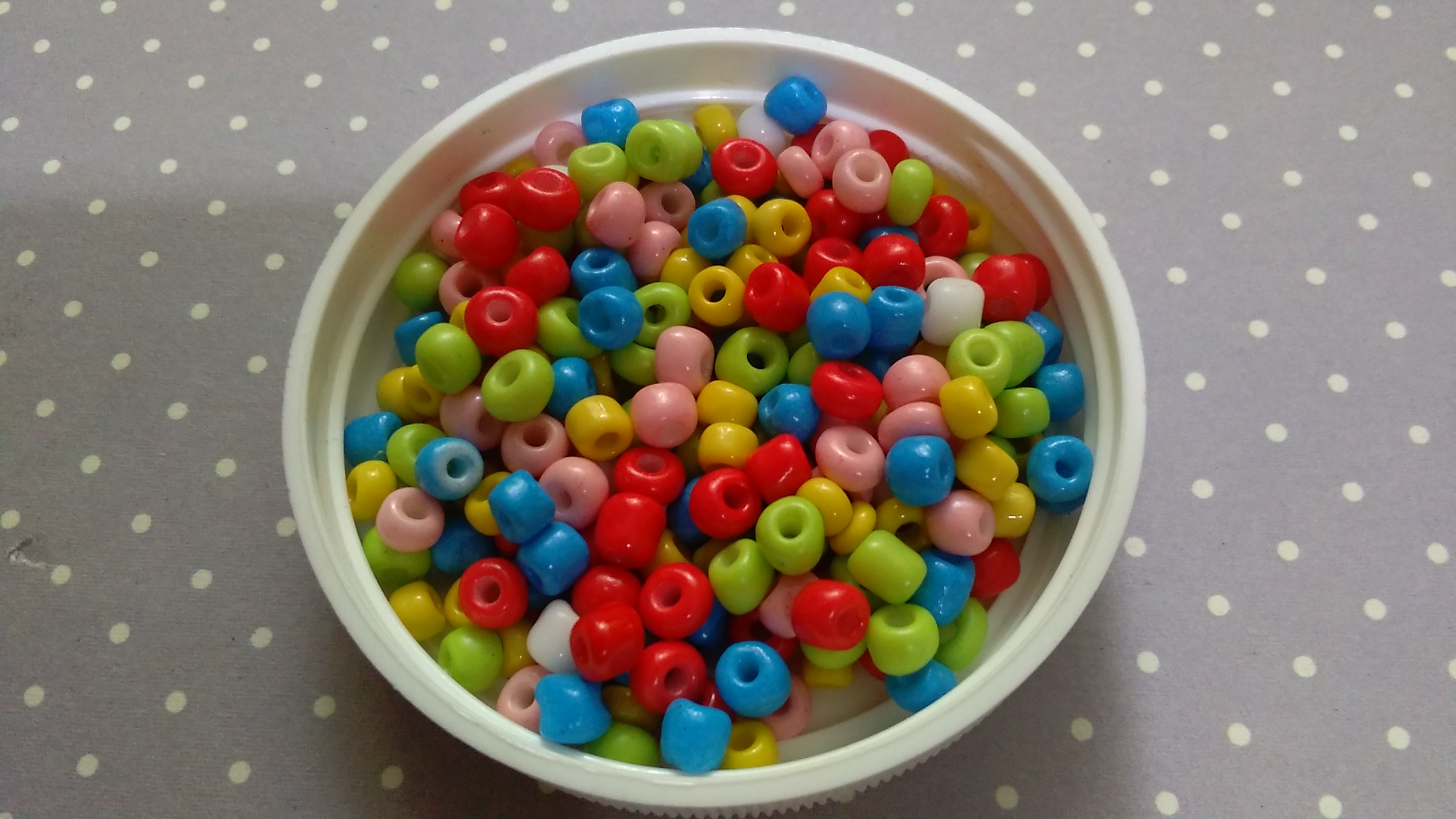 Brights Mixed Coloured 6/0 Seed Bead Mix