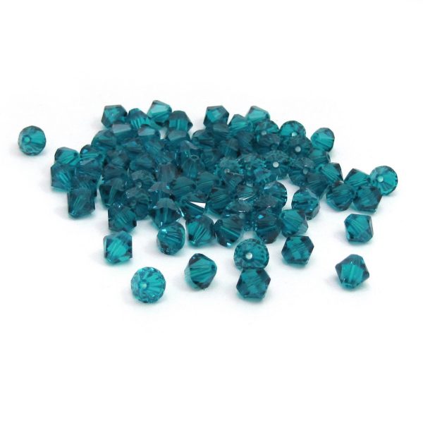 Swarovski Crystal Indicolite 6mm Bicone